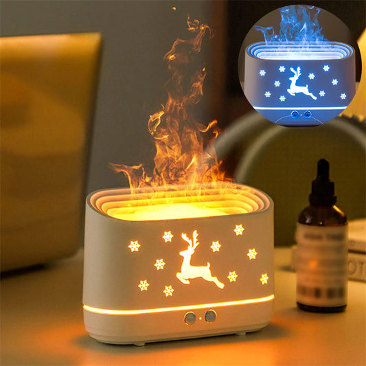 Elk Flame Humidifier Atmosphere Lamp